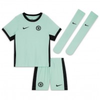 Chelsea Axel Disasi #2 3rd trikot Kinder 2023-24 Kurzarm (+ Kurze Hosen)